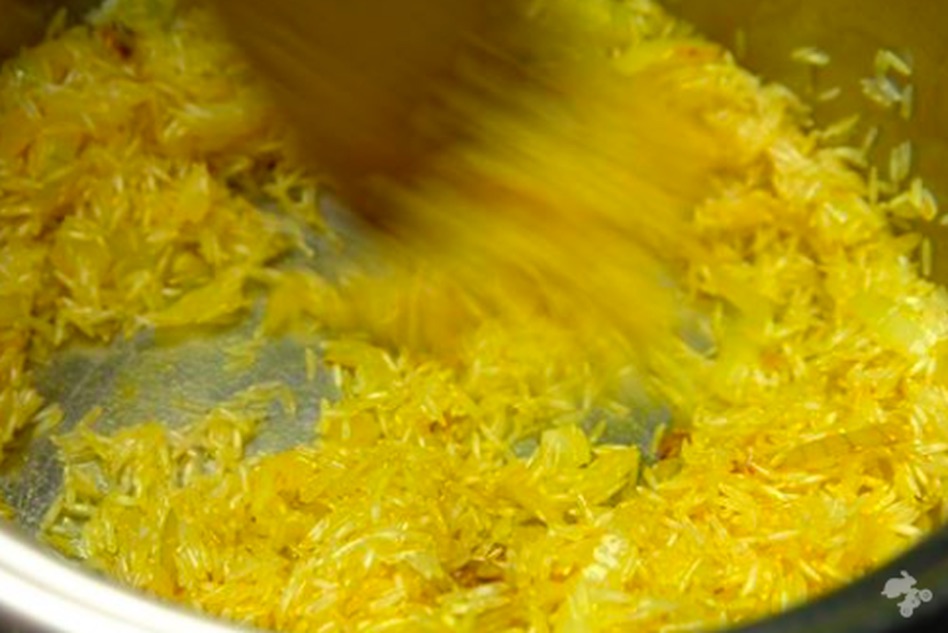 recept gele rijst met curcuma