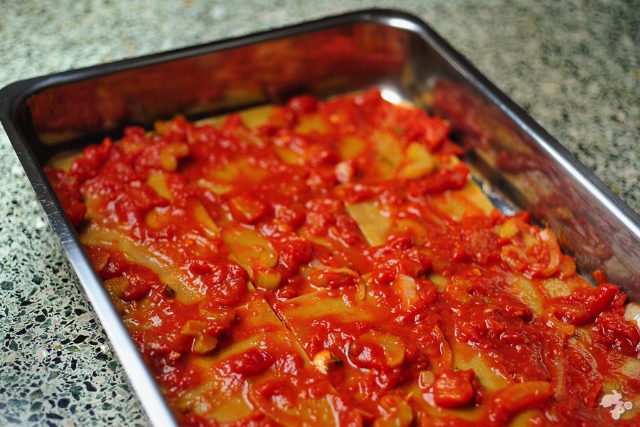 lasagne met groenten