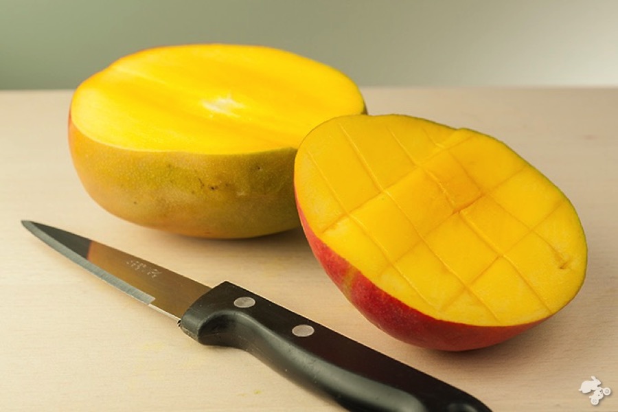 mango schillen truc recept mango salade
