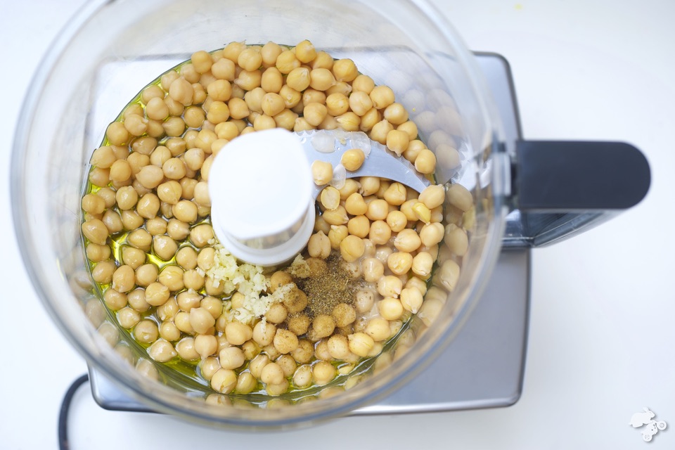 zelf hummus maken