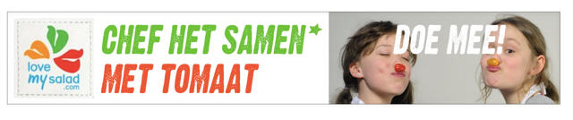 love my salad keet smakelijk tomaten food revolution