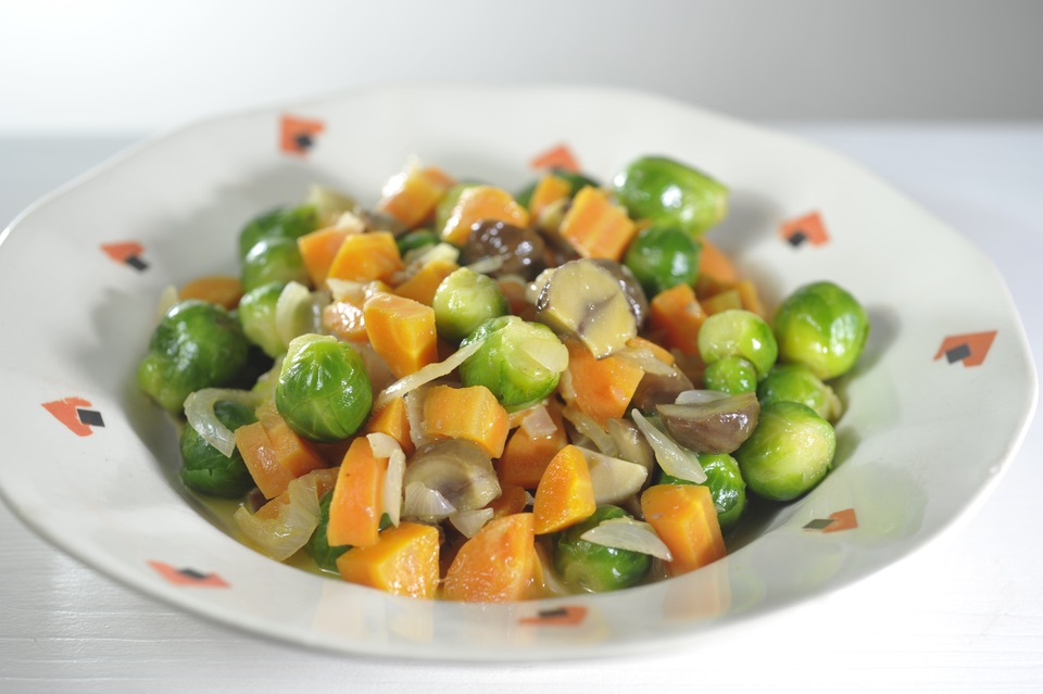 spruitjes met kastanjes