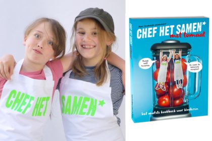 kinderkookboek chef het samen met tomaat