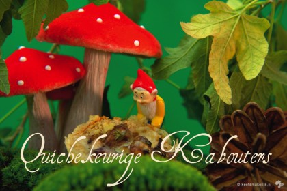 gebakken champignons